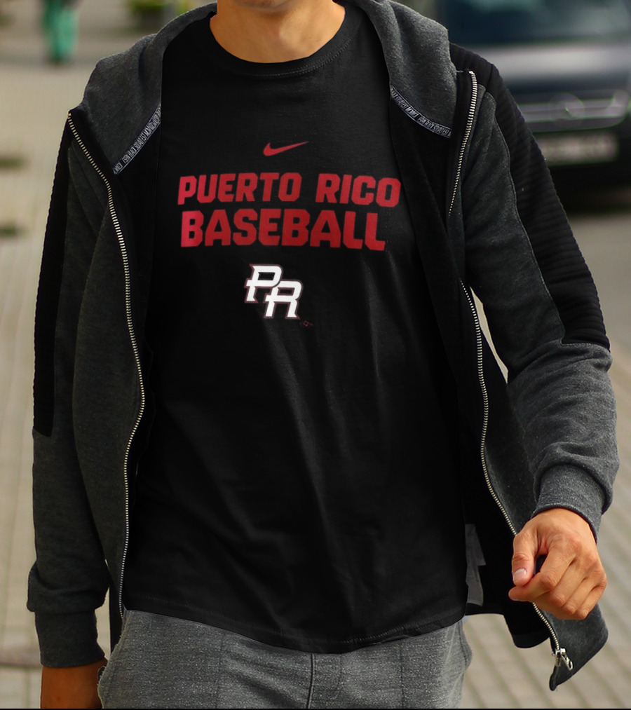 Puerto Rico Baseball 2026 World Baseball Classic PR Nike T-Shirt