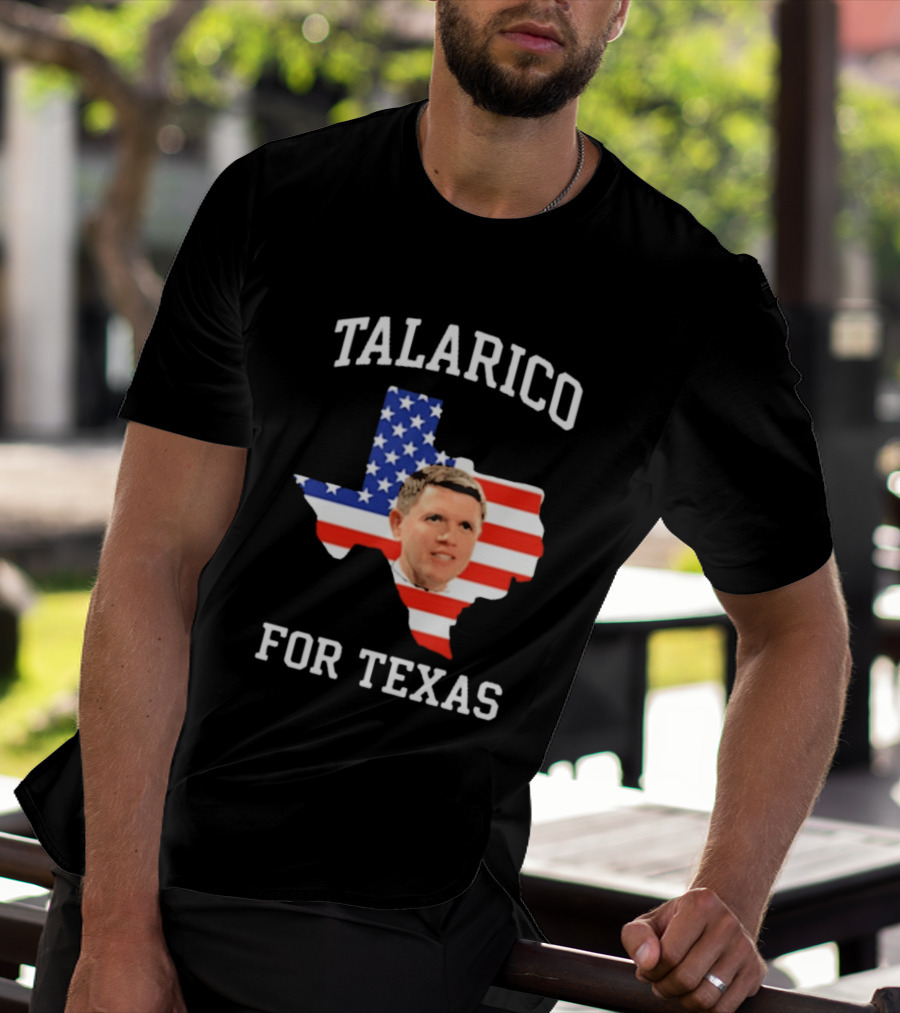 Talarico For Texas American Flag Campaign T-Shirt