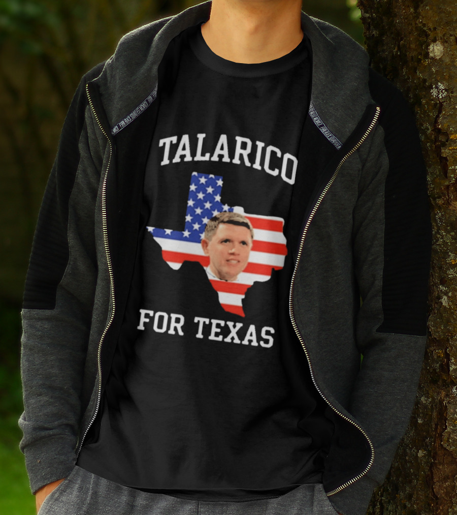 Talarico For Texas American Flag Campaign T-Shirt