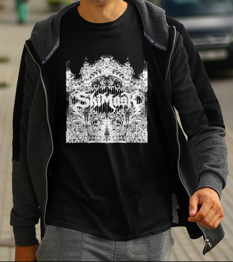 Ski Mask The Slump God Cathedral Gothic Architecture T-Shirt
