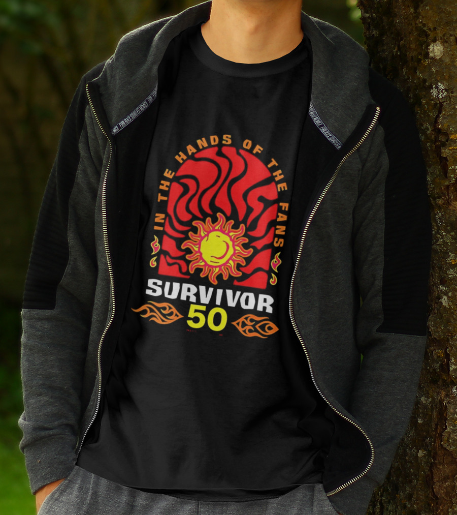 Survivor 50 In The Hands Of The Fans Tropical Sun T-Shirt