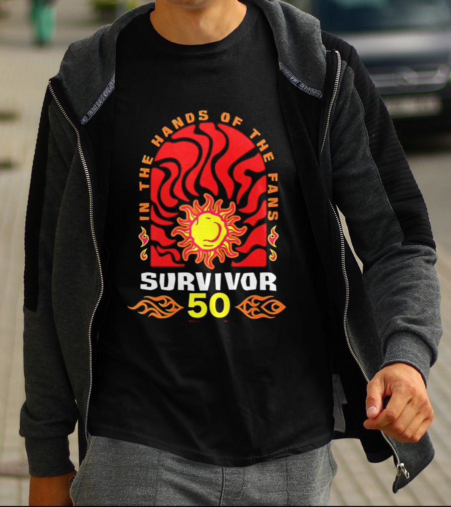 Survivor 50 In The Hands Of The Fans Tropical Sun T-Shirt