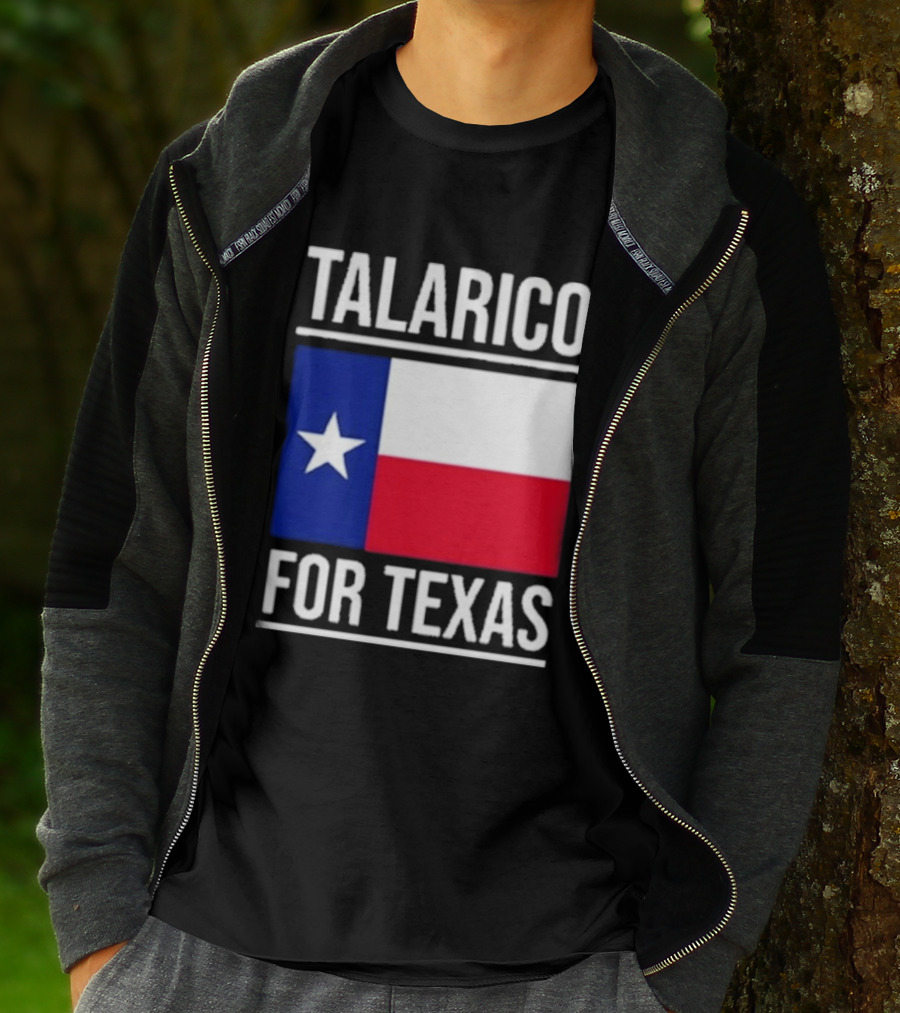 Talarico For Texas Senate Texas Flag Star T-Shirt