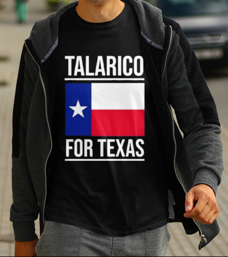 Talarico For Texas Senate Texas Flag Star T-Shirt