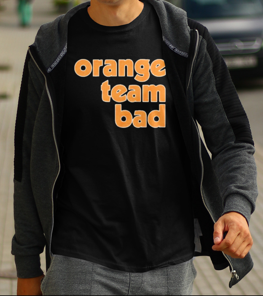 Orange Team Bad Houston Astros Navy Blue Ships Free T-Shirt