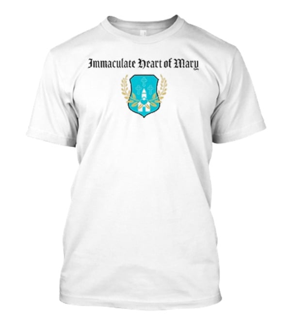 Immaculate Heart Of Mary Crest Lady Bird T-Shirt