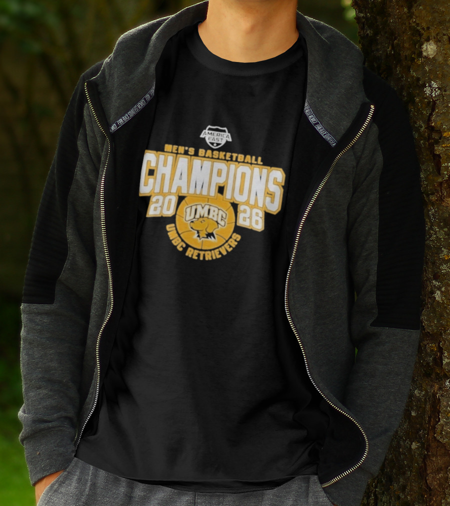 Men's Basketball 2026 Champions UMBC Retrievers America East T-Shirt