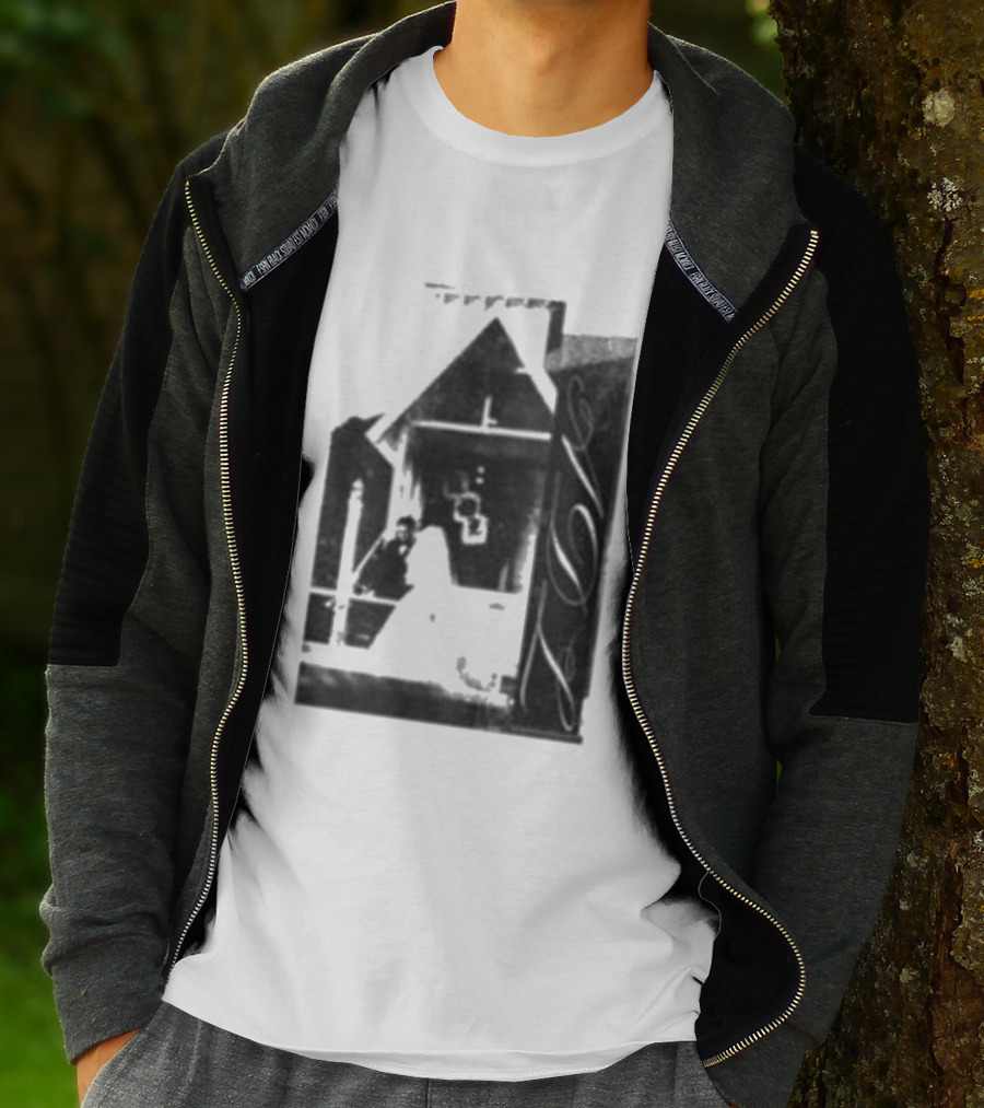 Yeat A Dangerous Love Cross Pyramid Monochrome T-Shirt