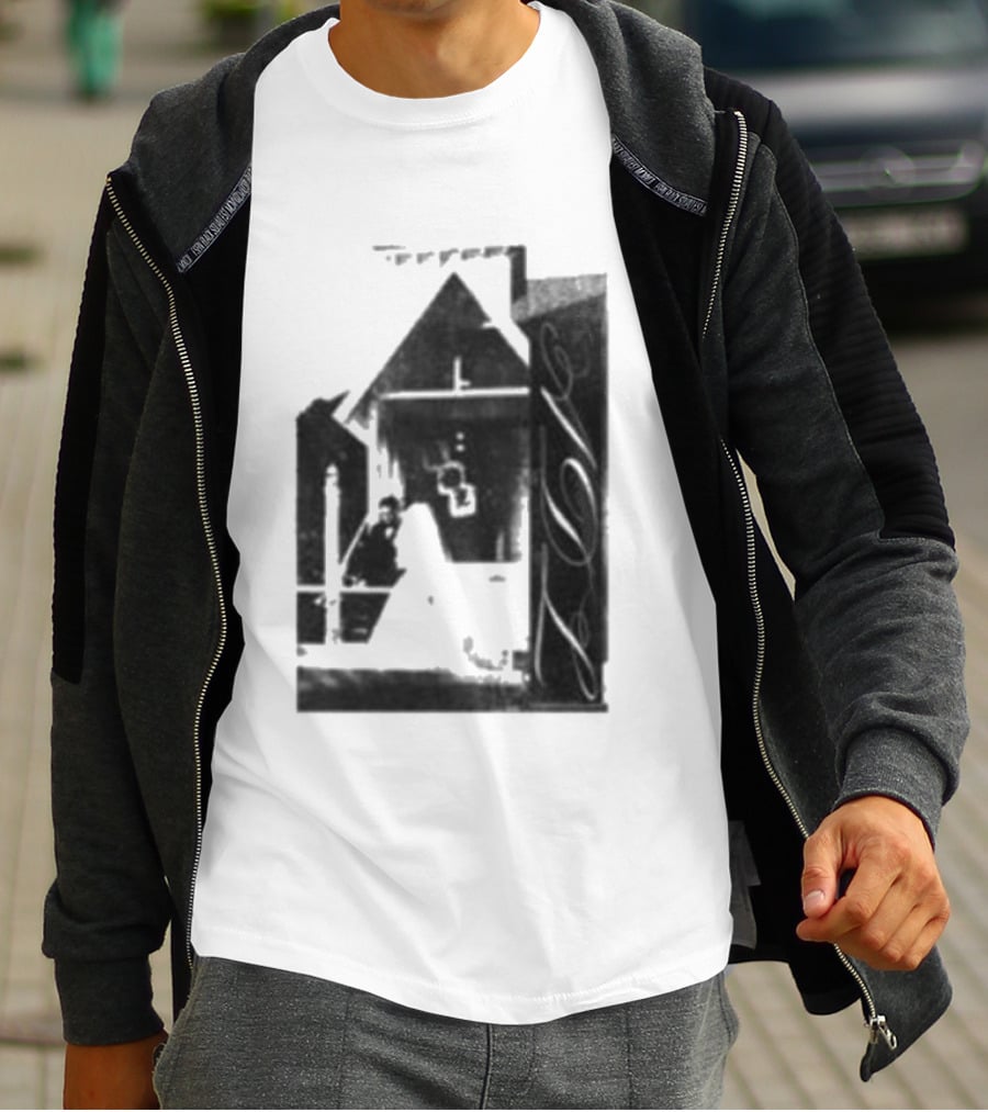 Yeat A Dangerous Love Cross Pyramid Monochrome T-Shirt