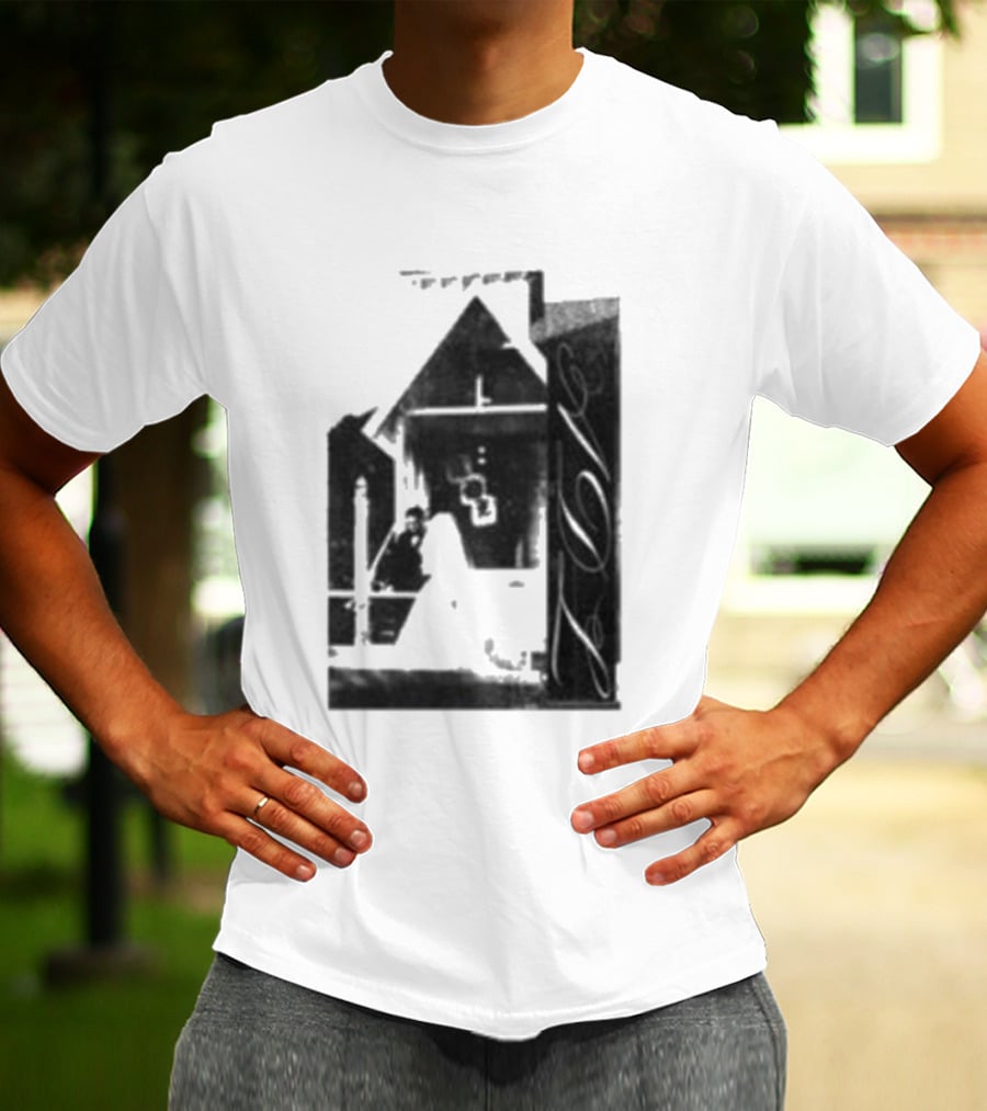 Yeat A Dangerous Love Cross Pyramid Monochrome T-Shirt