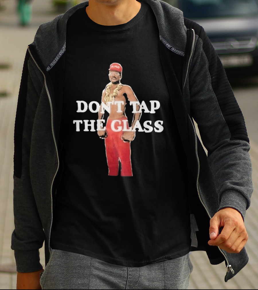 BTS Jhope Tyler The Creator Don't Tap The Glass Chains Red Outfit T-Shirt