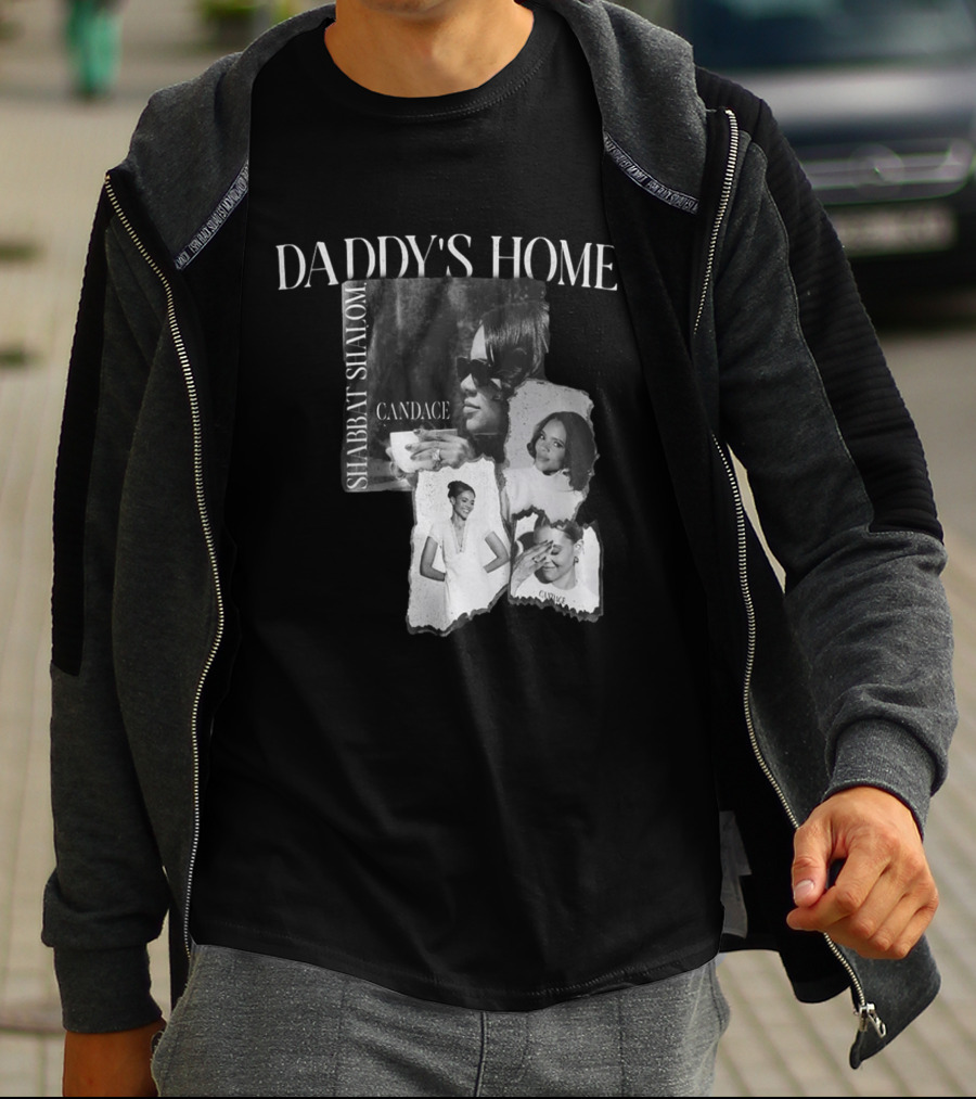 Daddy's Home Shabbat Shalom Candace T-Shirt