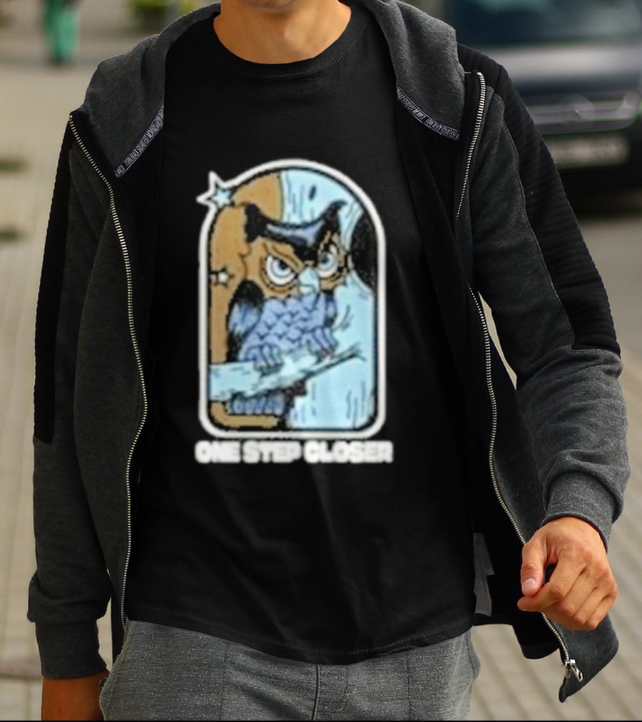 One Step Closer Evil Greed Owl T-Shirt