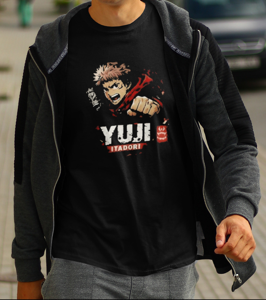 Jujutsu Kaisen Yuji Itadori Dynamic Burst T-Shirt