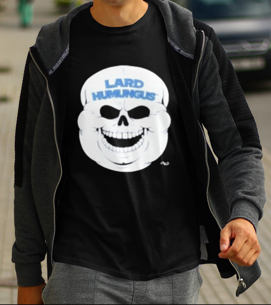 Lard Humungus Skull Graphic 3 16 T-Shirt