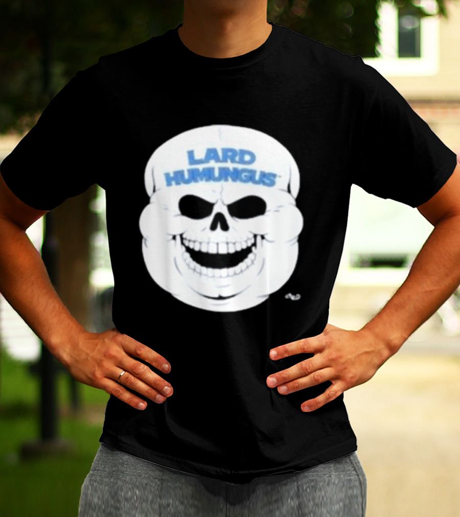 Lard Humungus Skull Graphic 3 16 T-Shirt