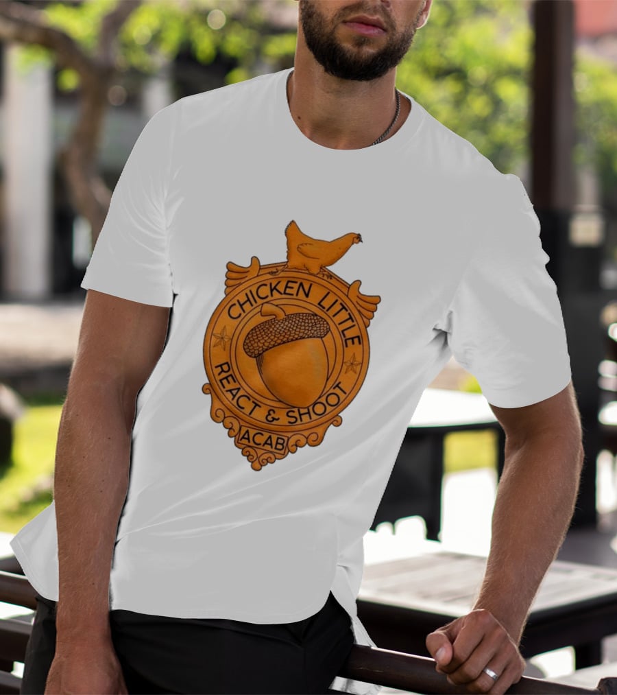 Chicken Little ACAB React & Shoot Acorn T-Shirt