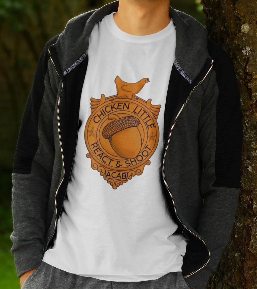 Chicken Little ACAB React & Shoot Acorn T-Shirt