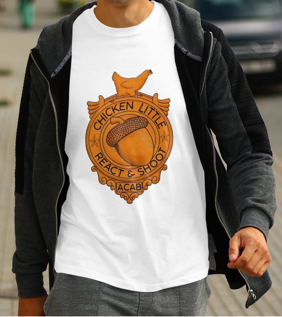 Chicken Little ACAB React & Shoot Acorn T-Shirt