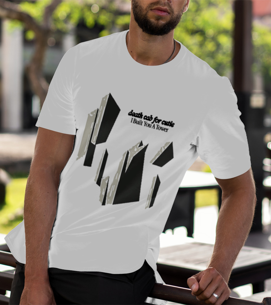 Death Cab For Cutie I Built You A Tower 2026 Abstract Architecture T-Shirt