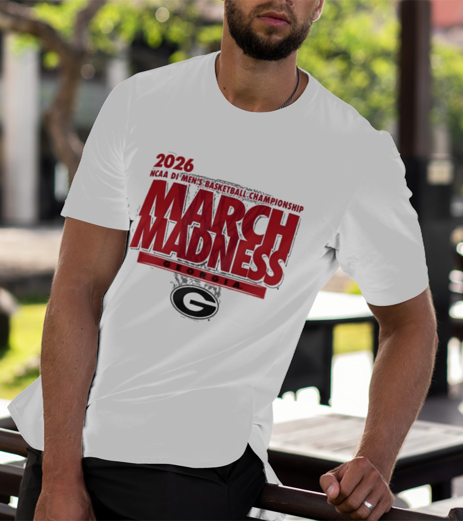 Georgia 2026 NCAA DI Men's Basketball Championship March Madness T-Shirt