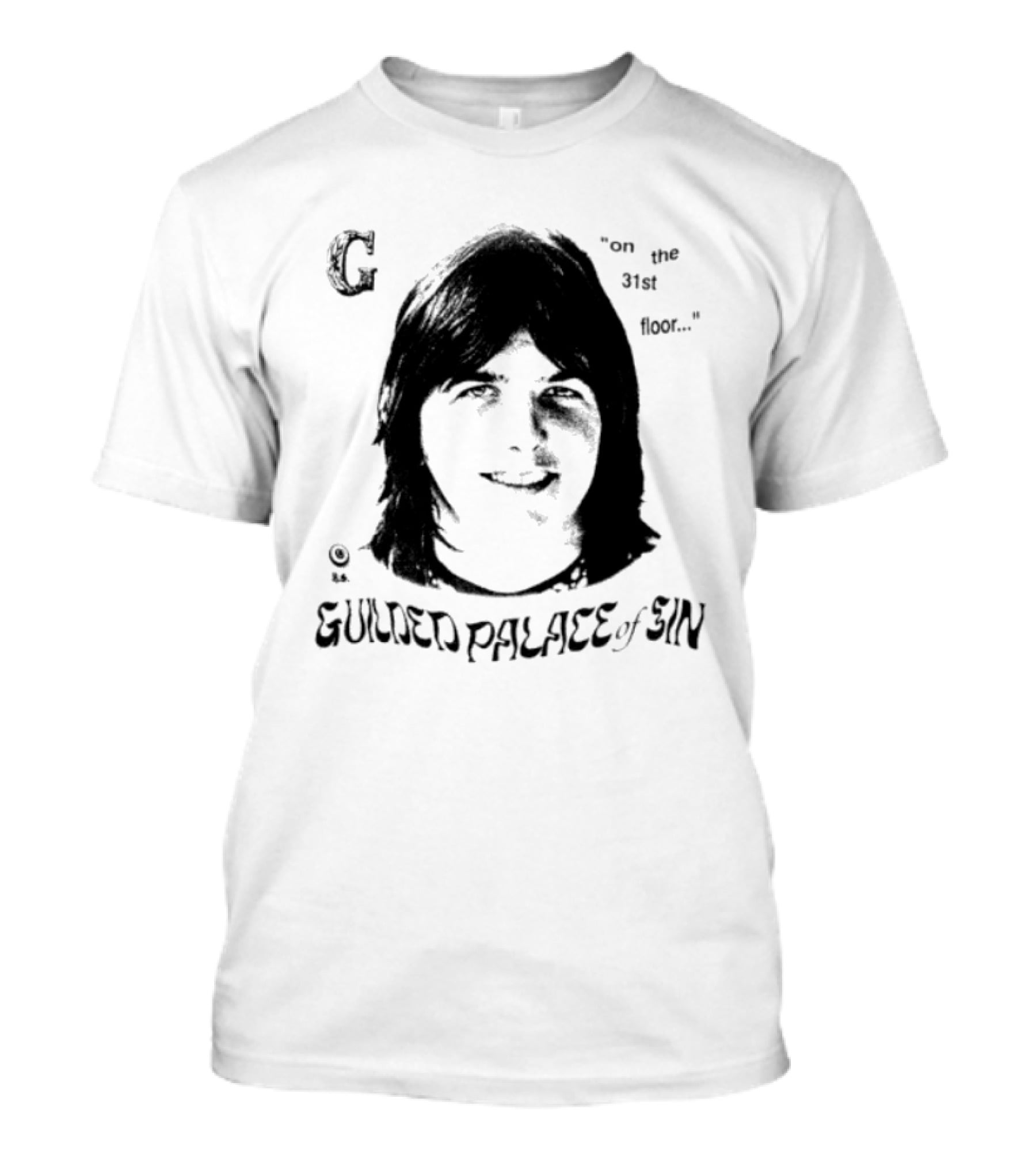 Gram Parsons Gilded Palace Of Sin On The 31st Floor T-Shirt