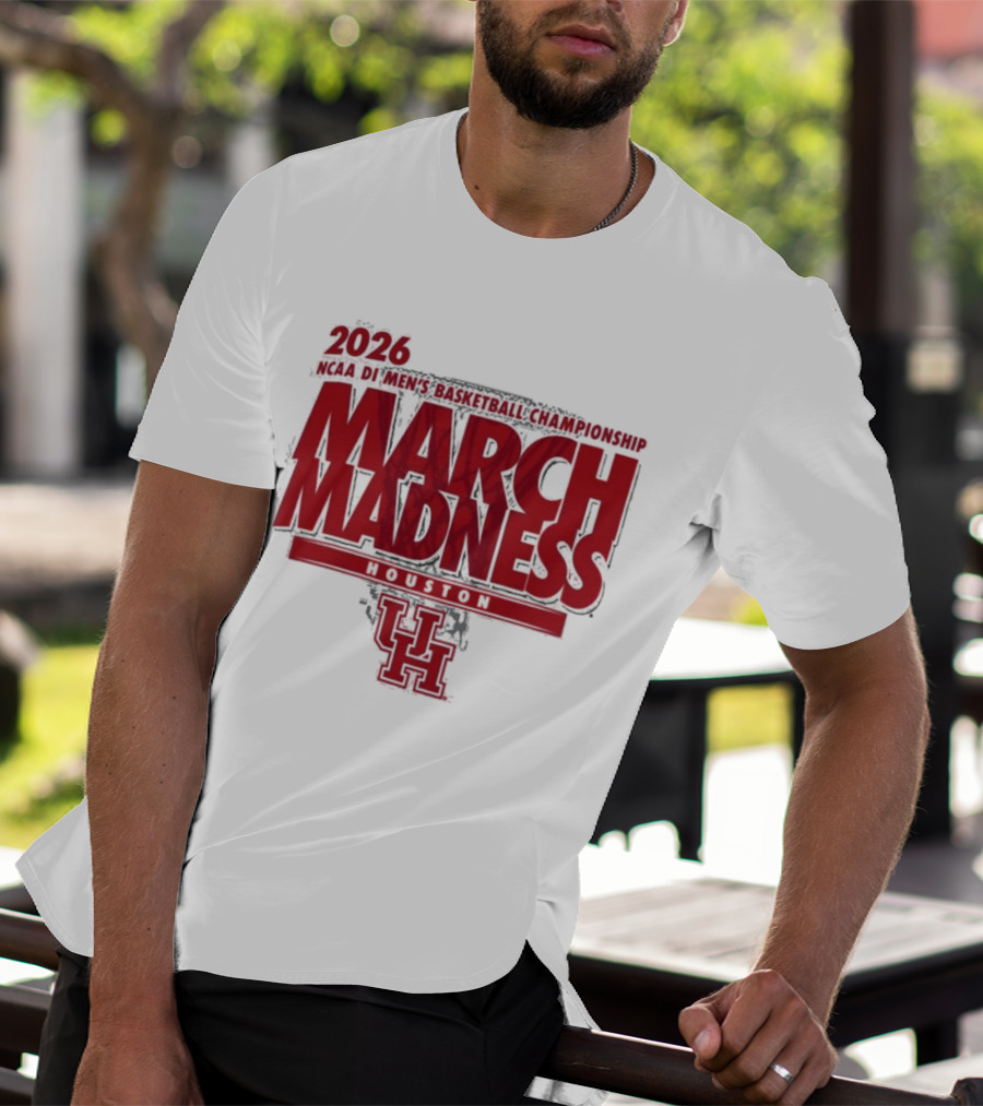 2026 NCAA Men's Basketball Houston March Madness UH T-Shirt