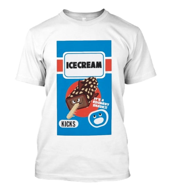 Ice Cream Kicks It's A Crunchy Shark T-Shirt