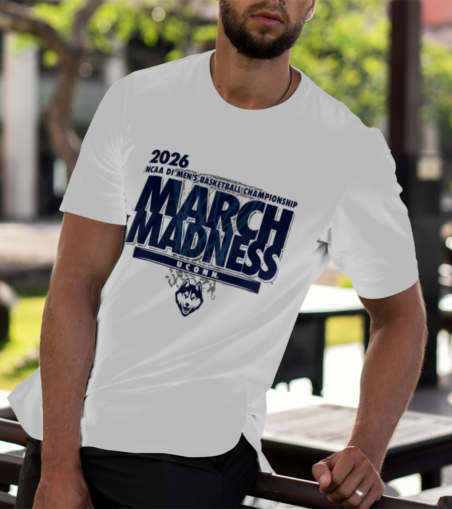 2023 NCAA Men's Basketball Championship March Madness UConn Huskies T-Shirt