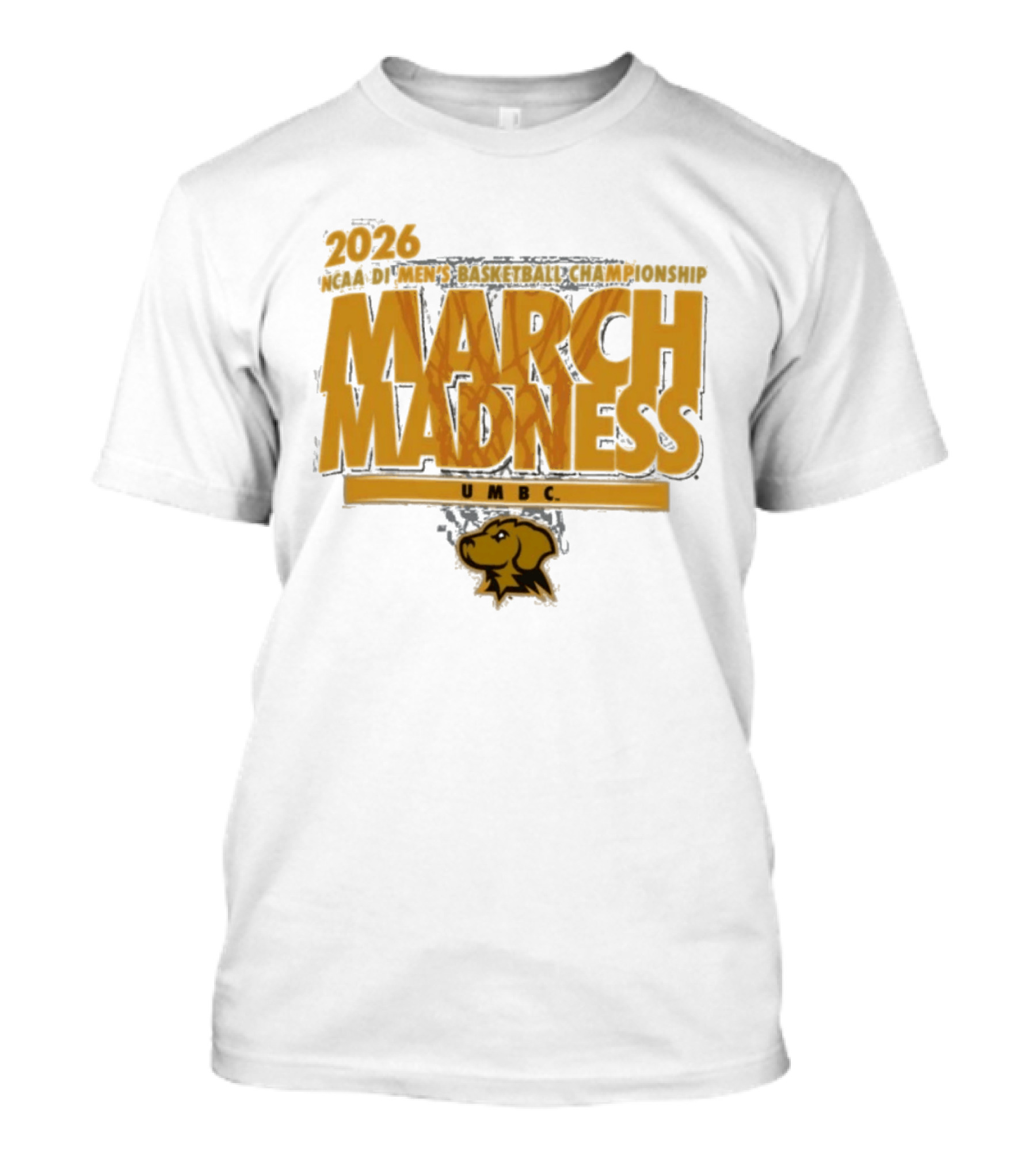UMBC 2018 Men's Basketball March Madness Retrievers NCAA Tournament Upset Victory T-Shirt
