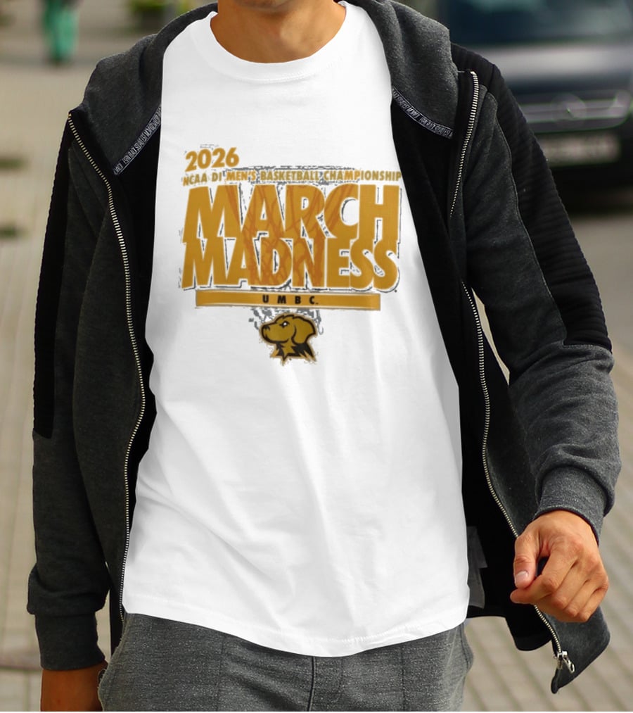 UMBC 2018 Men's Basketball March Madness Retrievers NCAA Tournament Upset Victory T-Shirt