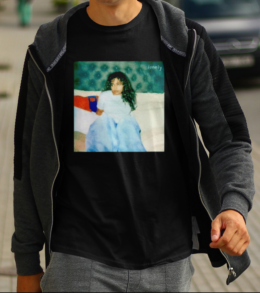 Lonely Bella Kay Retro Polaroid Aesthetic T-Shirt