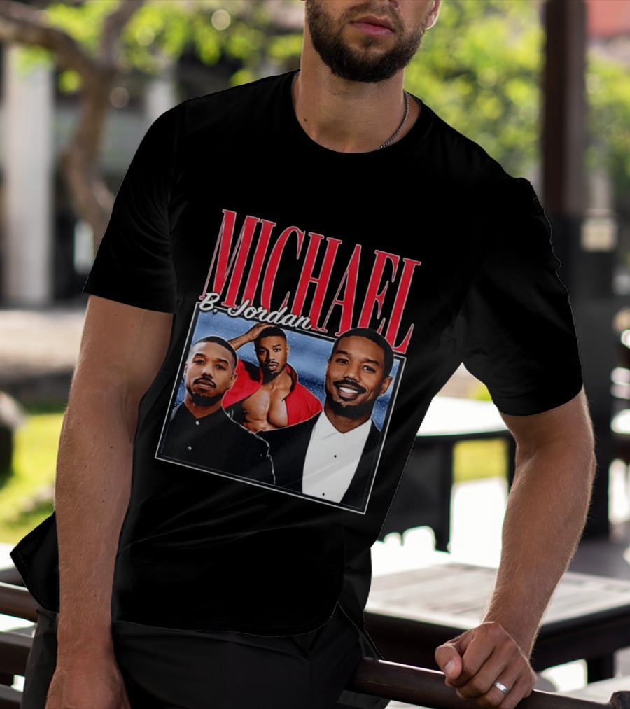 Michael B. Jordan Iconic Style And Charisma T-Shirt