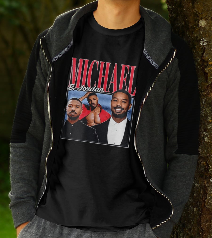 Michael B. Jordan Iconic Style And Charisma T-Shirt