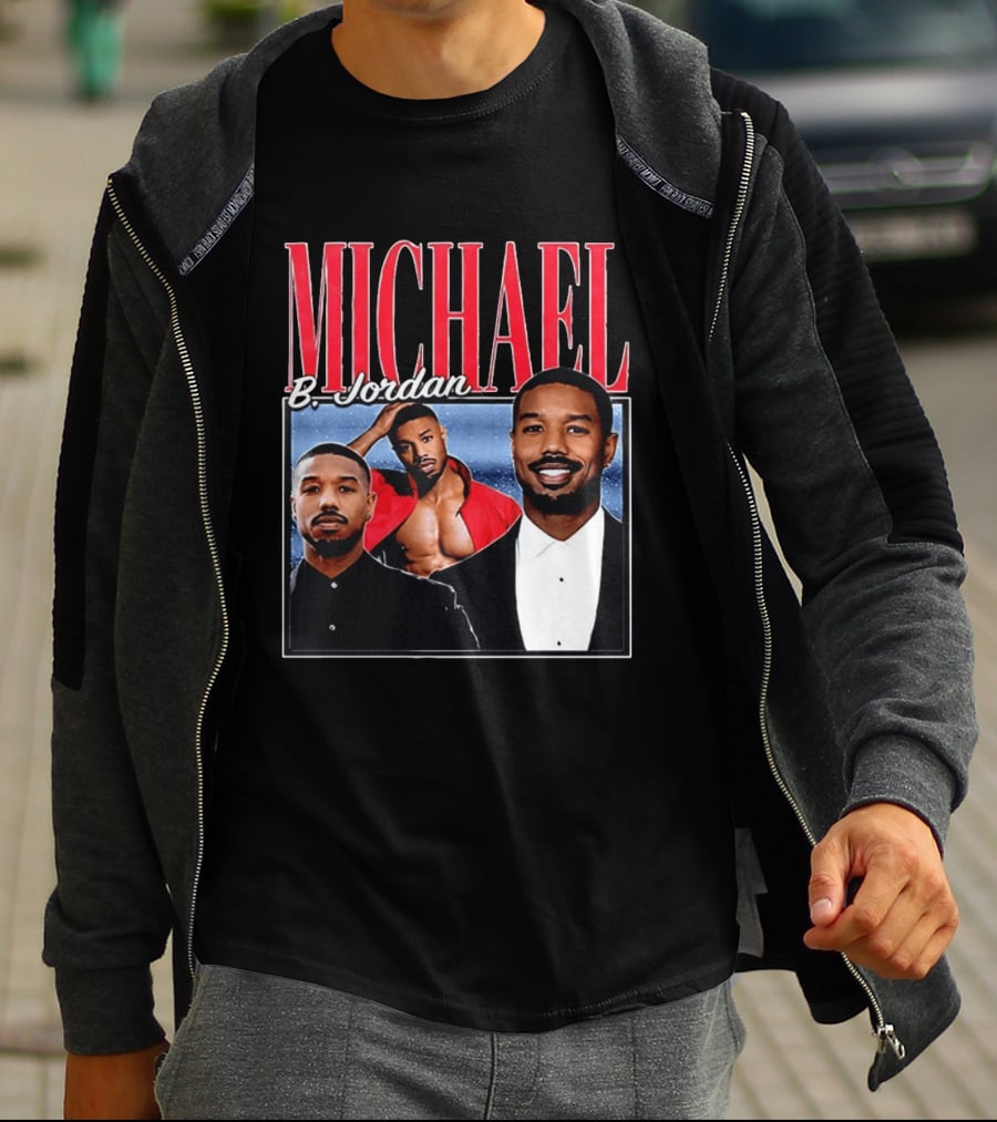 Michael B. Jordan Iconic Style And Charisma T-Shirt