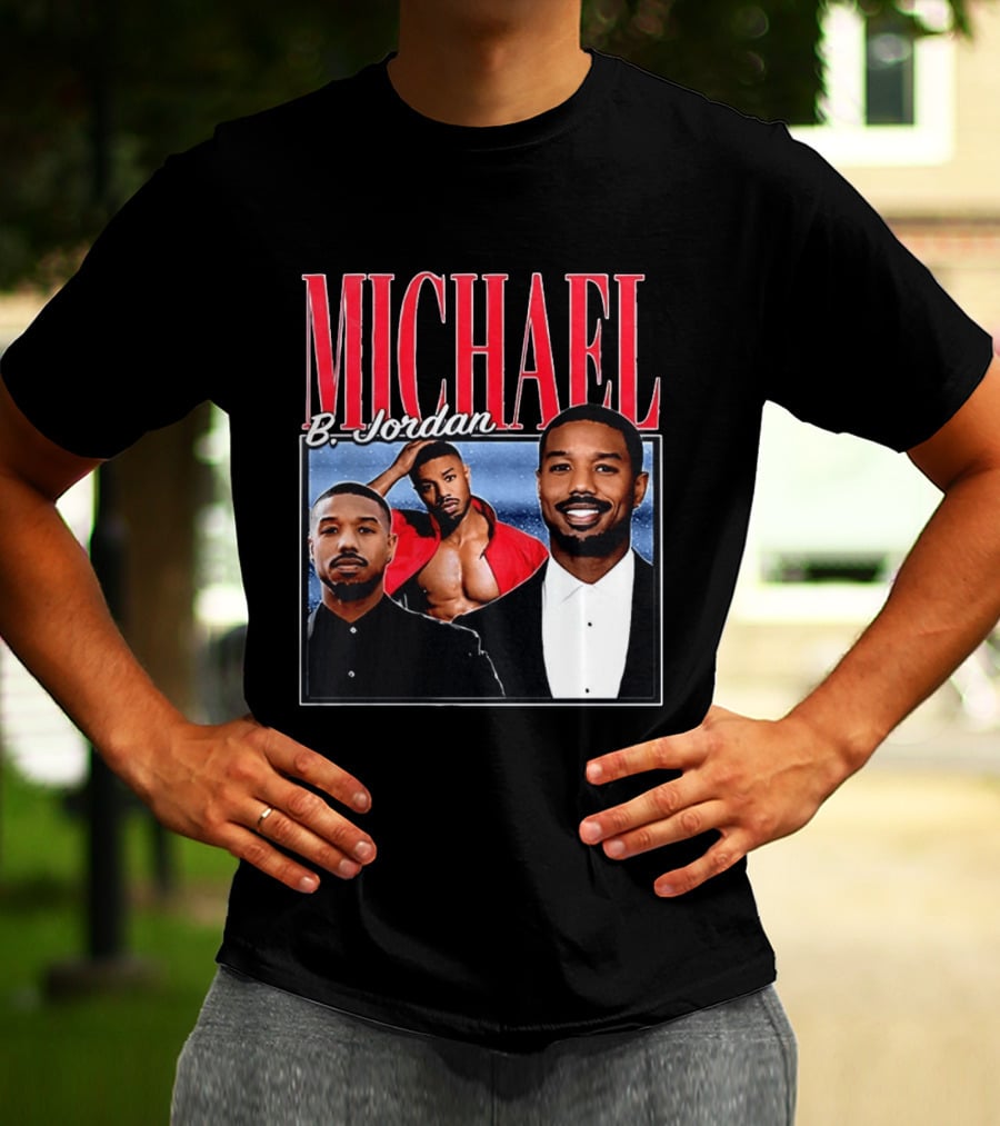 Michael B. Jordan Iconic Style And Charisma T-Shirt