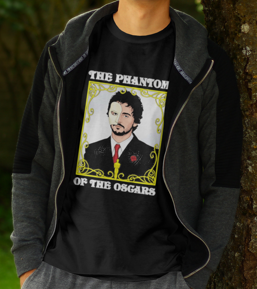 The Phantom Of The Oscars Timothee Chalamet Masked Tuxedo Oscars T-Shirt