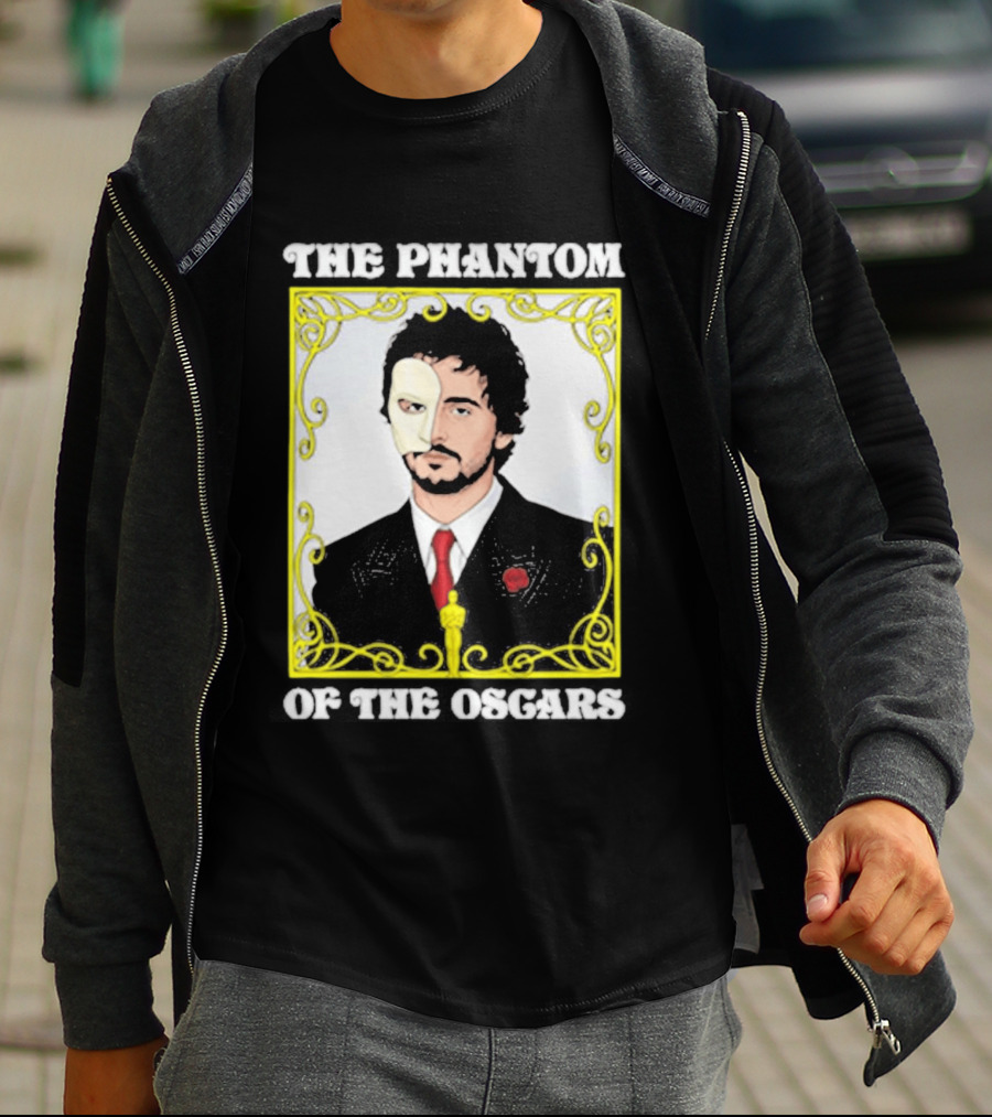 The Phantom Of The Oscars Timothee Chalamet Masked Tuxedo Oscars T-Shirt