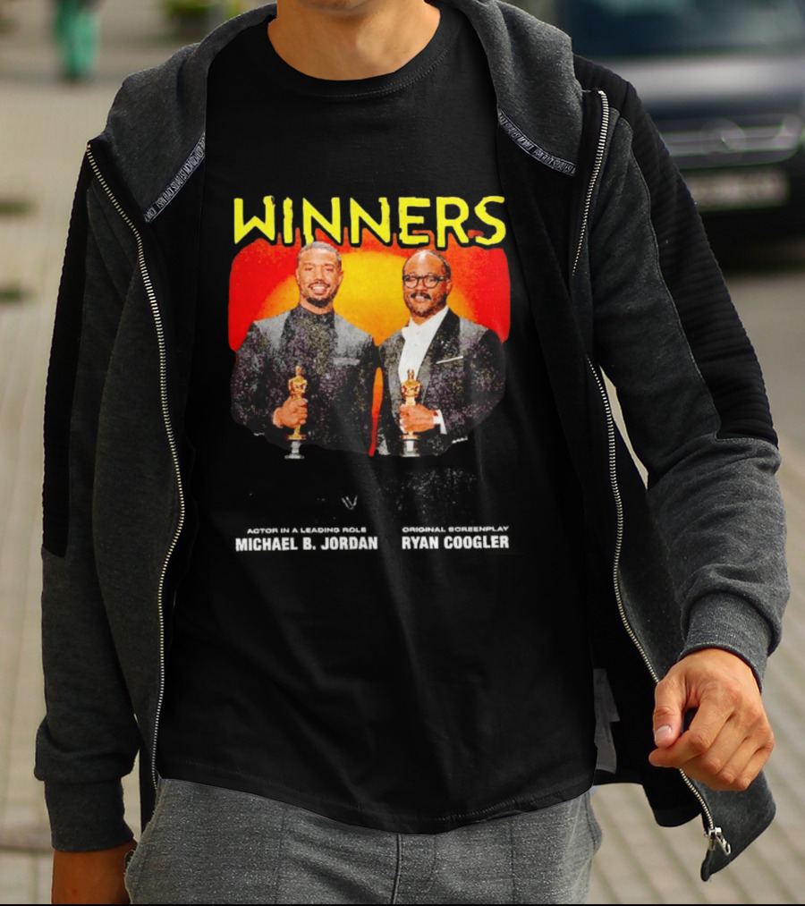 Winners Movie Award Michael B. Jordan Ryan Coogler Oscars T-Shirt