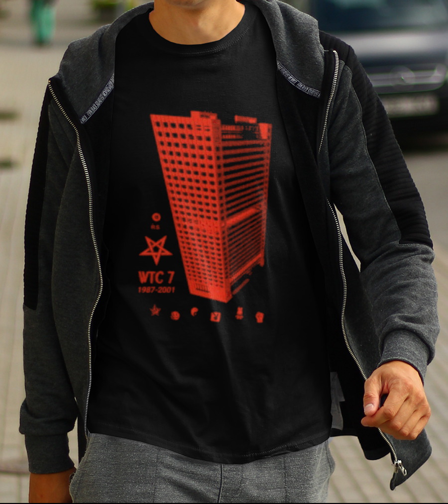 WTC 7 September 11 Conspiracy Building T-Shirt