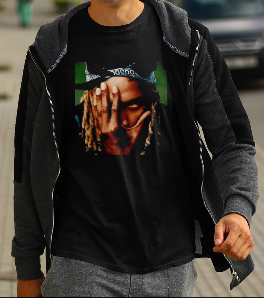 Fetty Wap Hand Over Face Dreadlocks T-Shirt