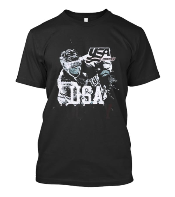 USA Hockey Player Vintage Ice Champion T-Shirt