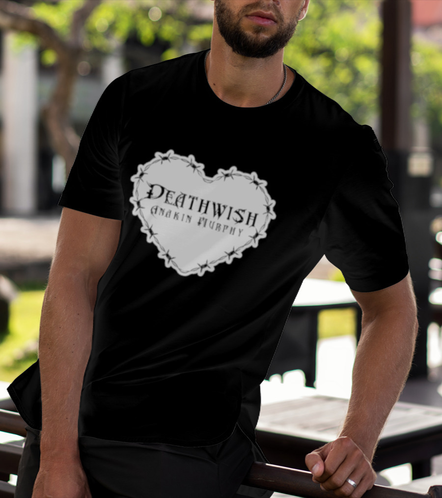 Anakin Murphy Barbed Wire Heart T-Shirt