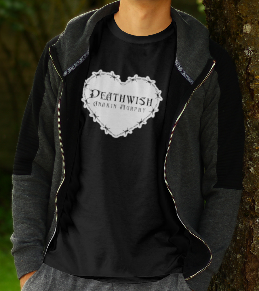 Anakin Murphy Barbed Wire Heart T-Shirt