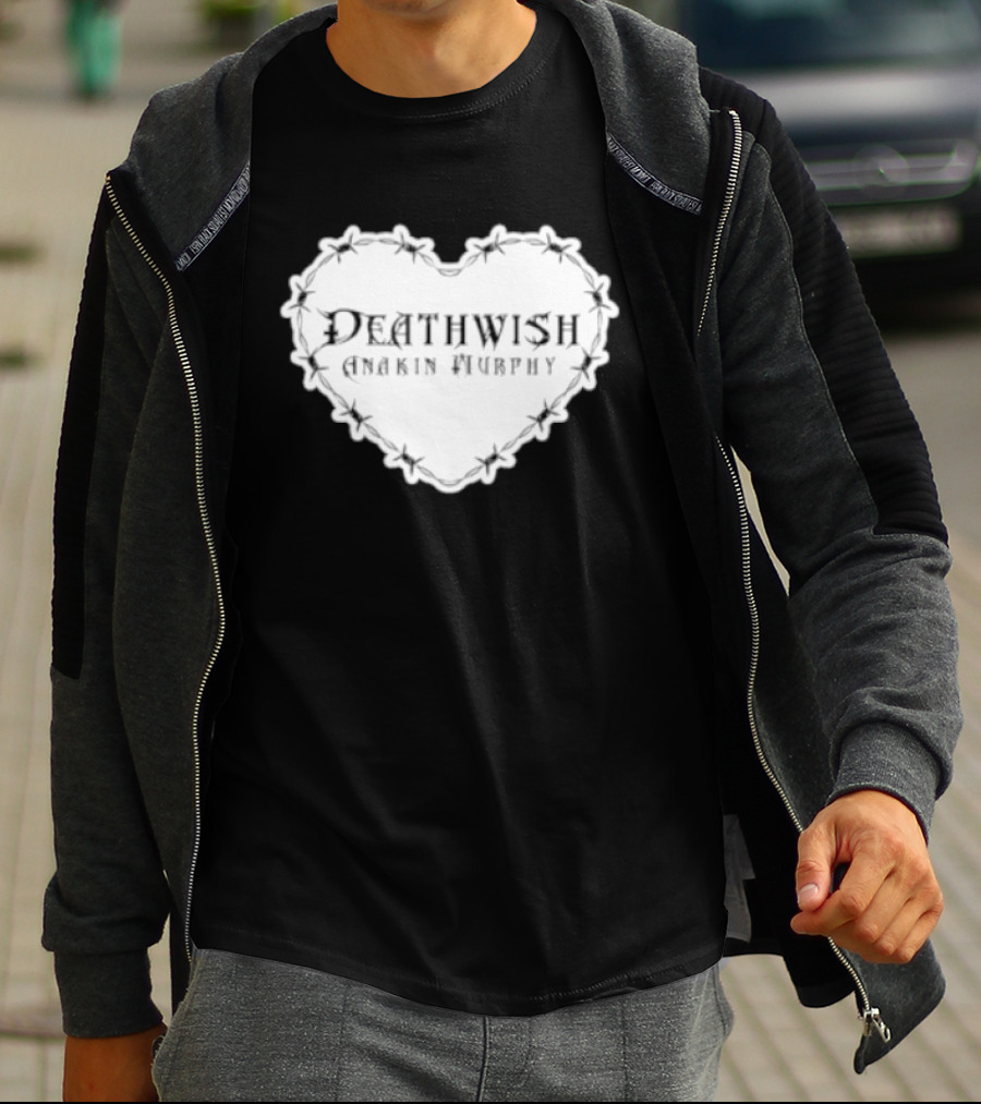 Anakin Murphy Barbed Wire Heart T-Shirt