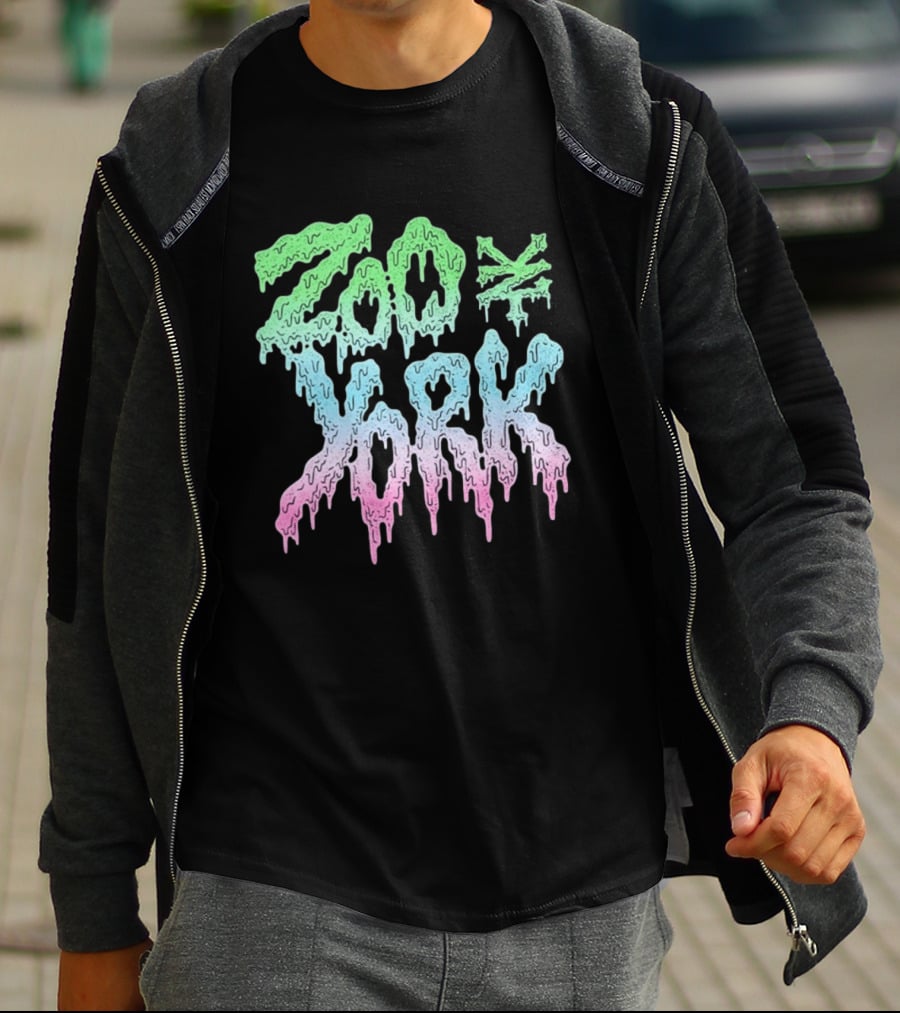 Zoo York Acid Drip Multicolor Melting T-Shirt