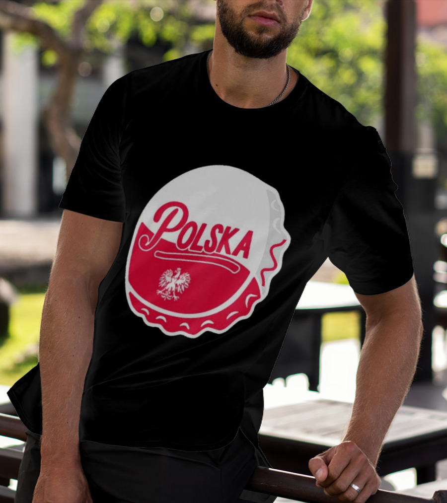 Polska Buffalo Bottle Cap Eagle T-Shirt