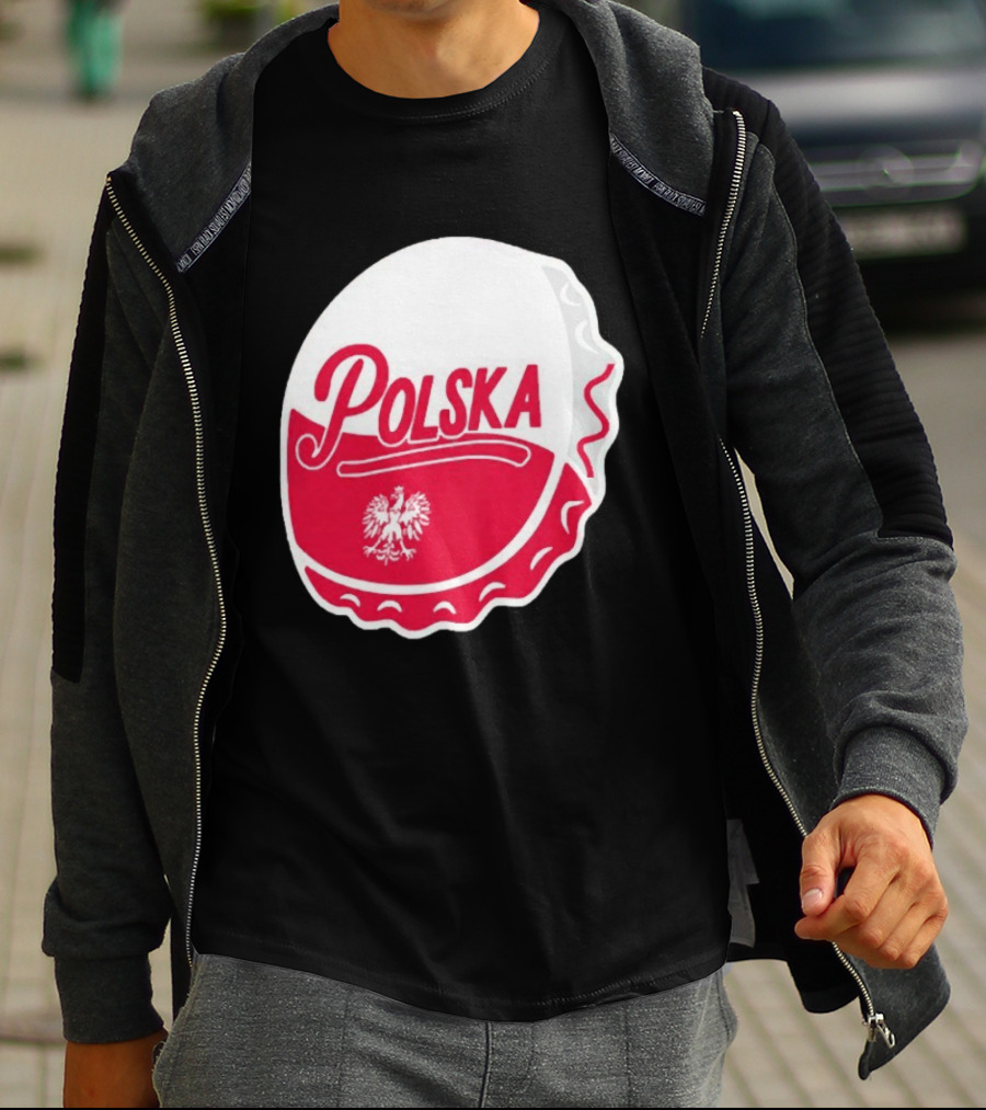 Polska Buffalo Bottle Cap Eagle T-Shirt