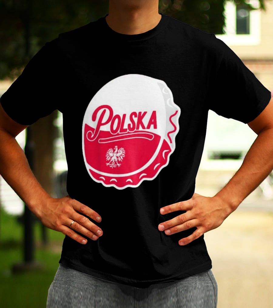 Polska Buffalo Bottle Cap Eagle T-Shirt
