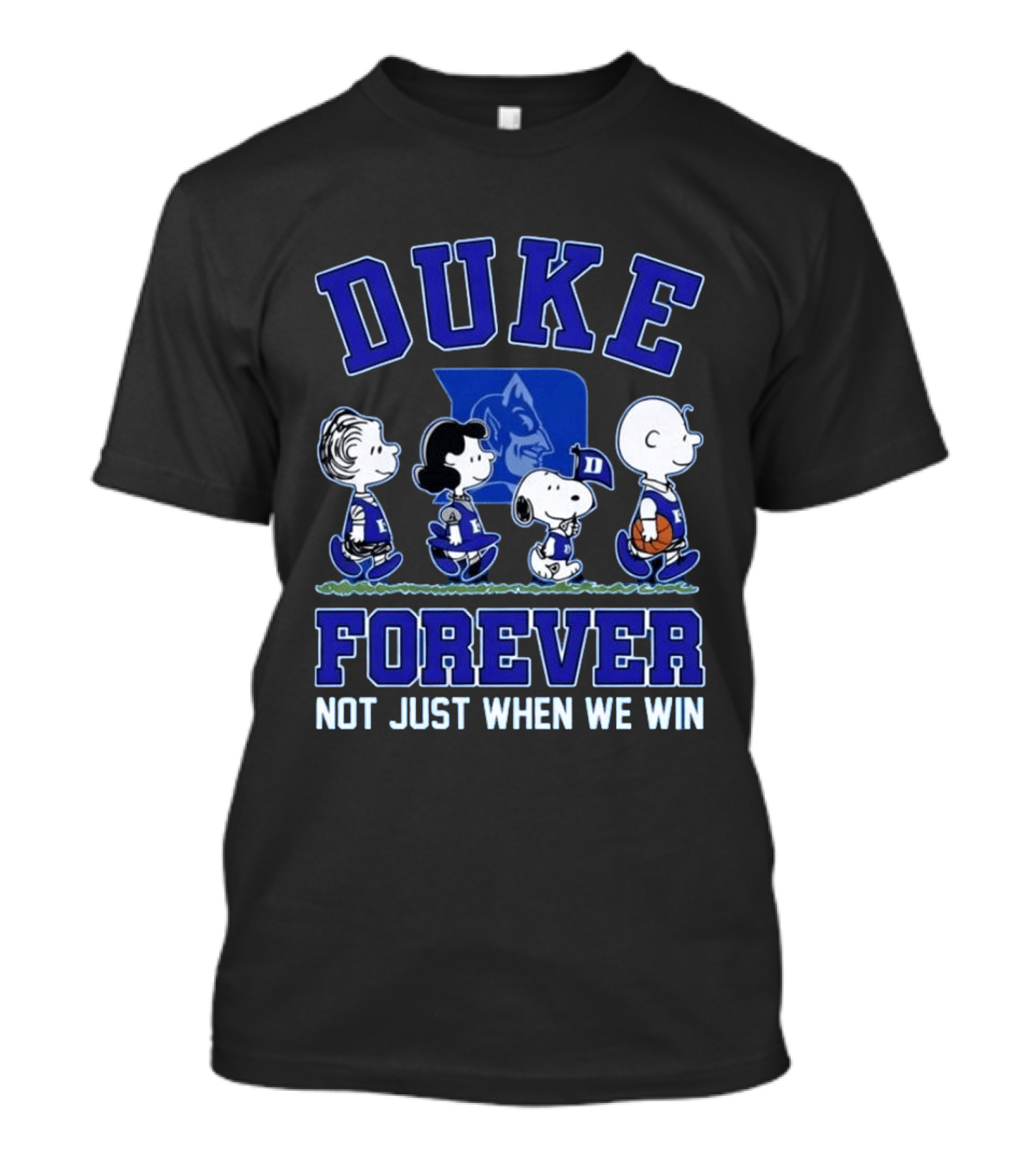 Snoopy Peanuts Duke Forever Not Just When We Win T-Shirt